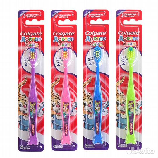 Паста зубная и щетки детские Colgate