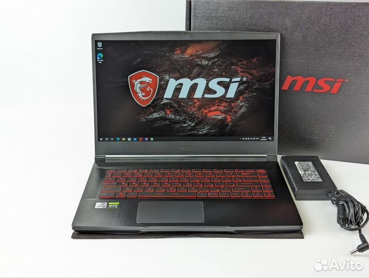 MSI GF65 Thin 15 RTX 3060 i5-10500H 32GB 1TB 144Hz