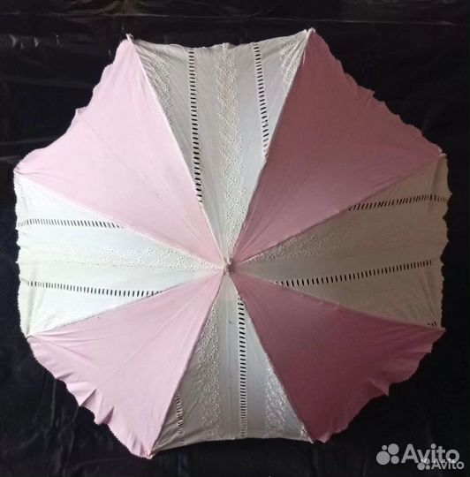 Зонт-парасоль, 19-й век, кость, шёлк