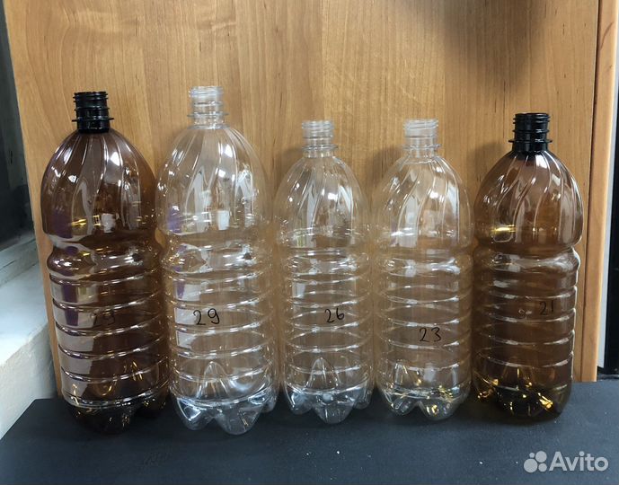 Бутылка пэт 0,1-0,3-0,5-1,0-1,5-5.0 литров