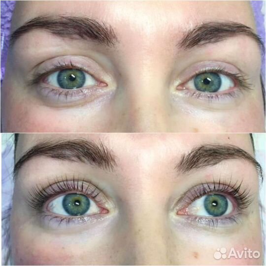 Ламинирование + ботокс ресниц