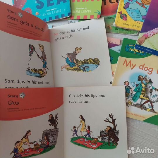 Книги на английском (phonics books) 14 книг
