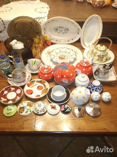 Посуда СССР разная