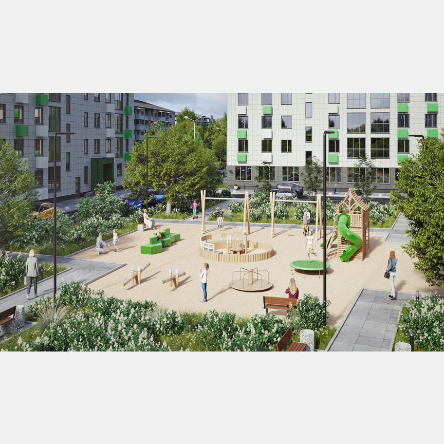 Квартира-студия, 34 м², 5/9 эт.