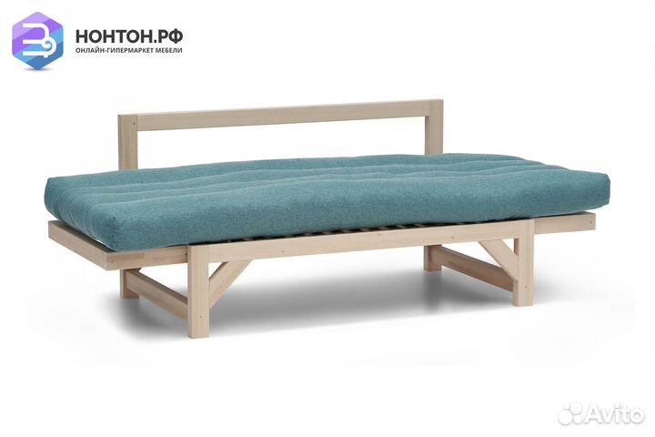 Диван кушетка Амбер-2 изумрудный