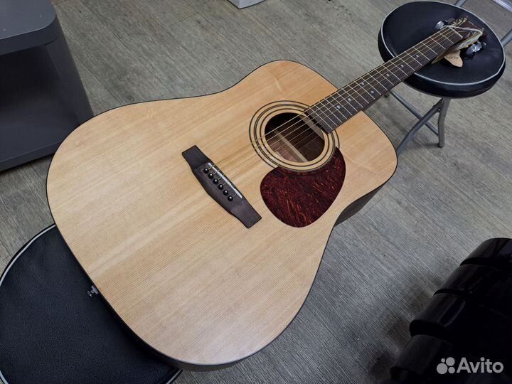 Гитара акустическая дредноут Cort Earth-60 массив