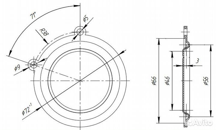 Мембрана водонагревателя 