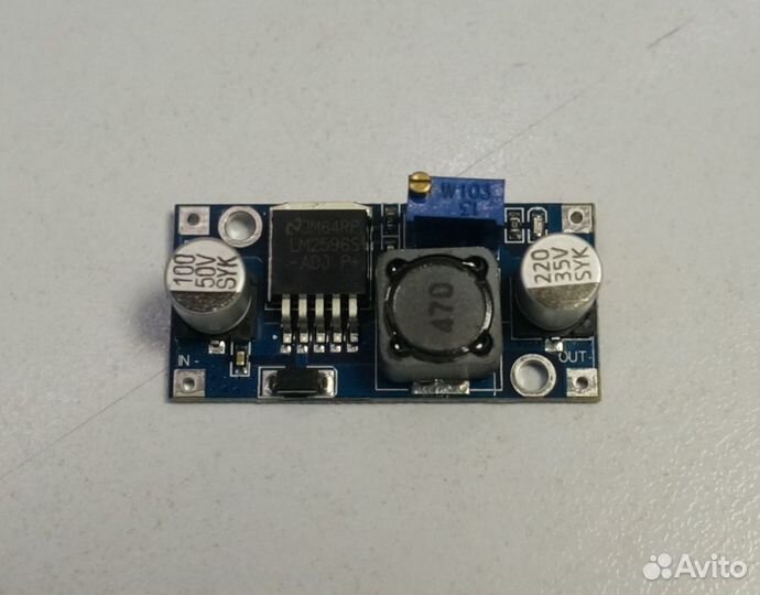 Понижающий преобразователь LM2596