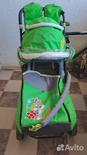 Коляска санки