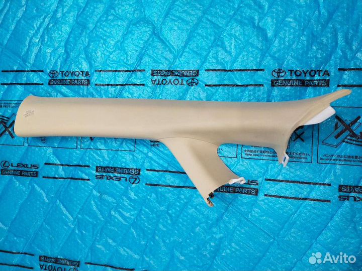 Обшивка лобовой стойки Lexus Rx (3) левая бежевая