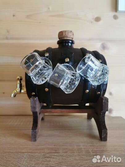 Винтажный итальянский бочонок 