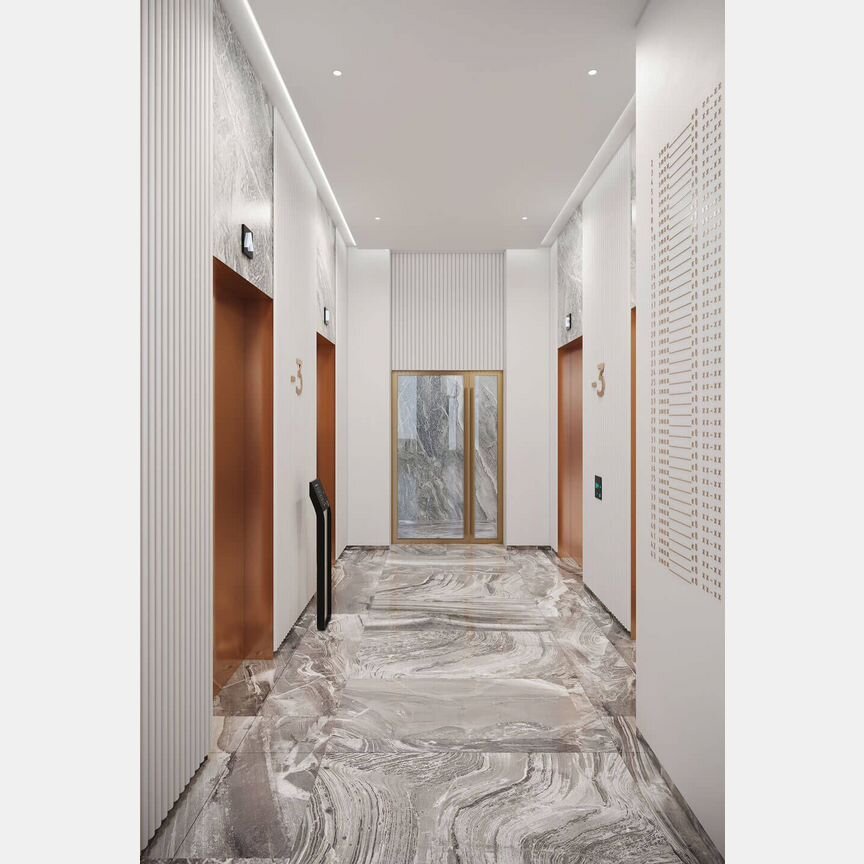 1-к. квартира, 95,7 м², 52/54 эт.