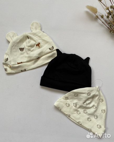 Шапочка новая H&M 62 см 68 см