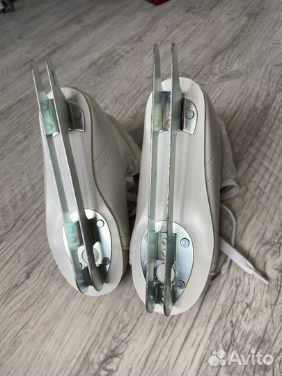 Коньки детские на двух лезвиях 32 размер