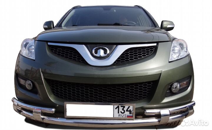 Great Wall Hover 5 2010 Защита переднего бампера