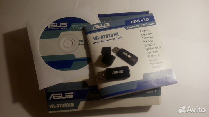 Asus bluetooth dongle usb-bt211 v.2.1+edr