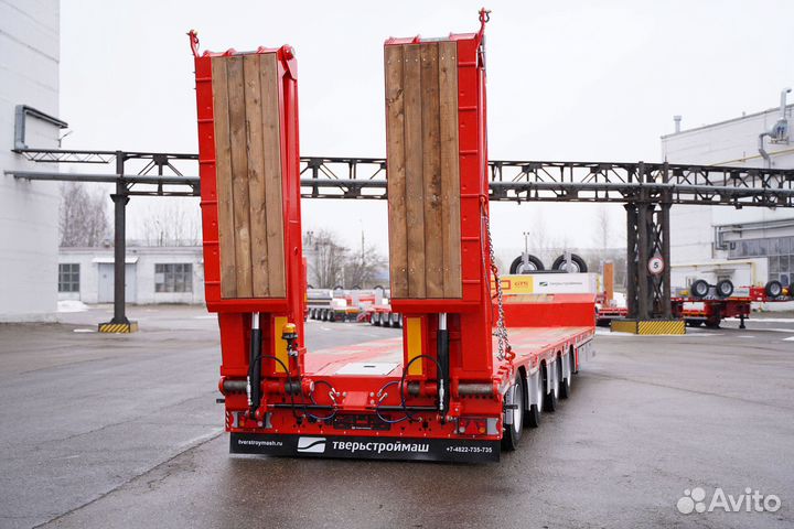 Полуприцеп трал (тяжеловоз) Тверьстроймаш Rapid Trailer, 2023