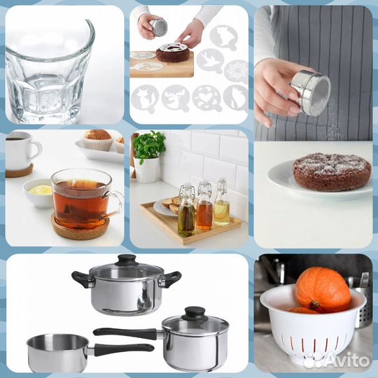 Посуда IKEA annons, Bakglad, 365+