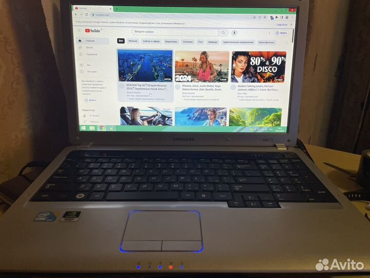 Ноутбук samsung r530 i3