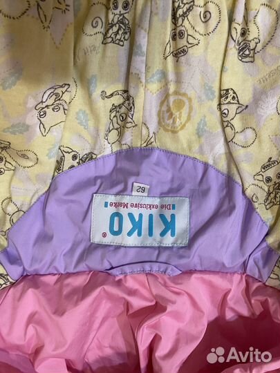 Комбинезон демисезонный на девочку 62