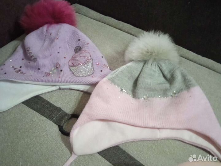 Шапки на 2-3 года