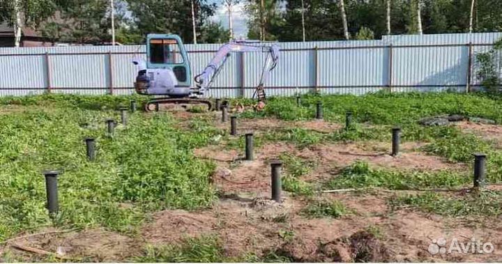 Подъем дома Реконструкция фундамента