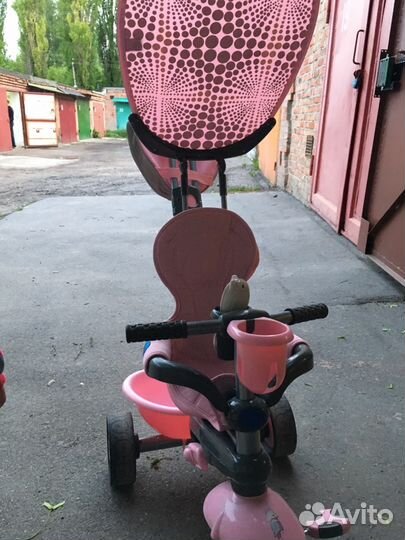 Трехколёсный велосипед для девочки