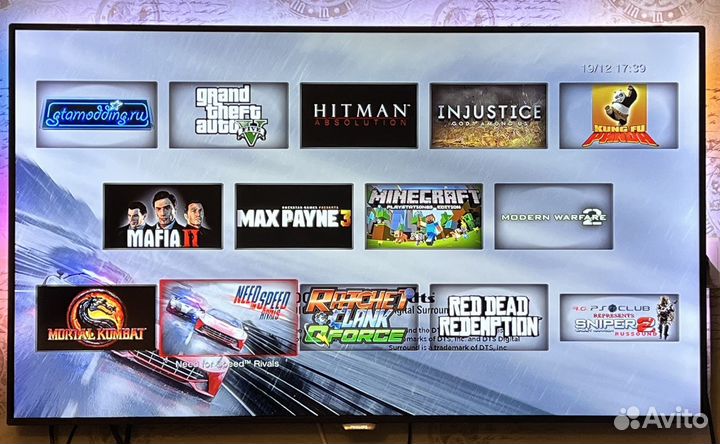 Sony PS3 SuperSlim 500Gb шитая с кучей игр