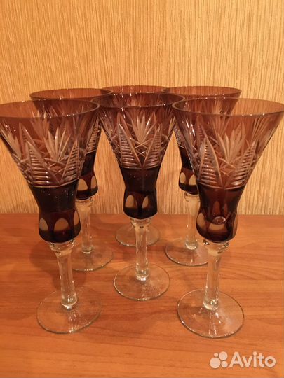 Хрустальные фужеры