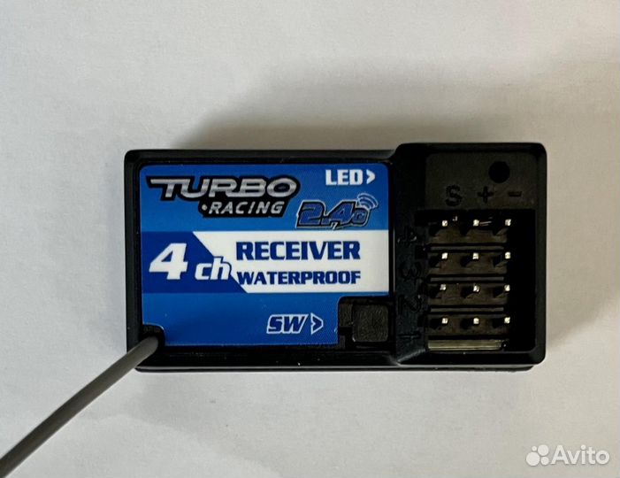 4-ch приемник Turbo Racing RX41 2.4 ггц (GHz)