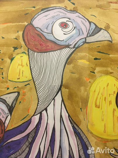 Картина Цесарки