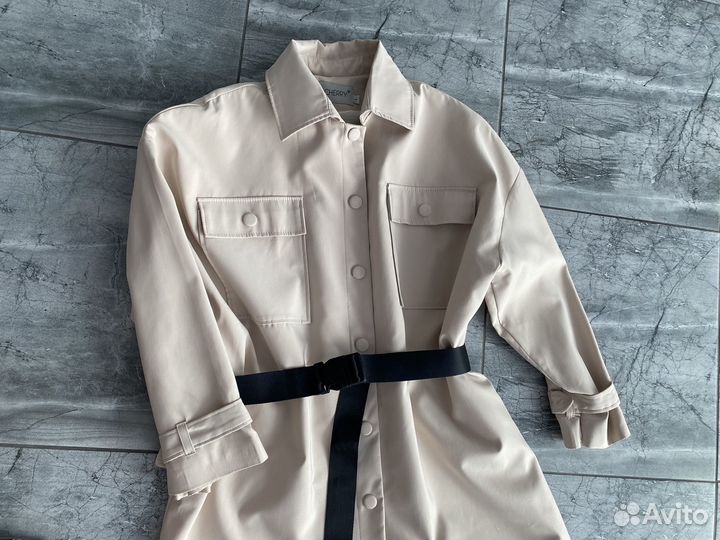 Тренч рубашка, размер L (46-48)