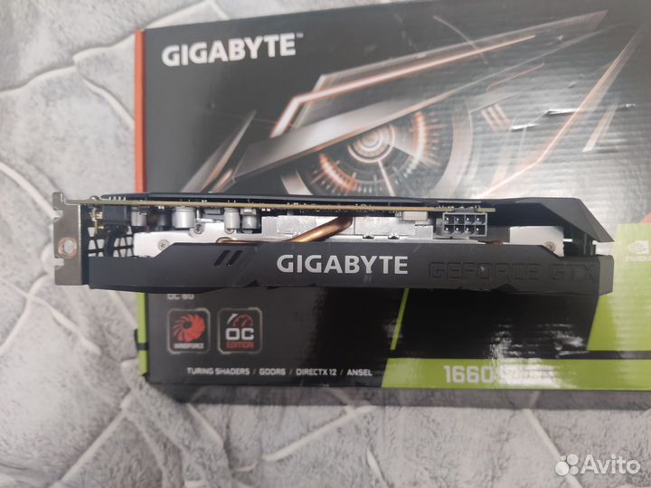 Видеокарта gtx 1660 super 6gb gigabyte