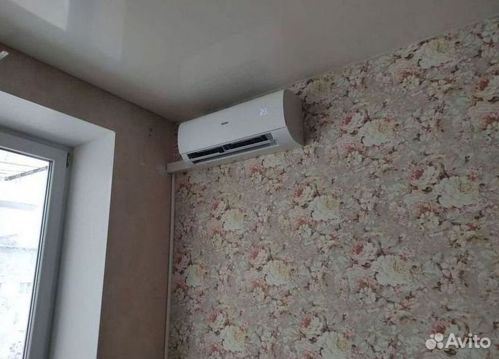 Сплит система с установкой