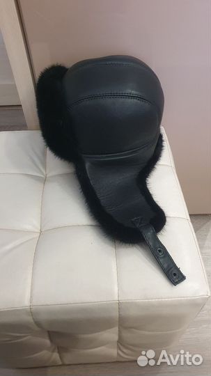 Норковая шапка мужская