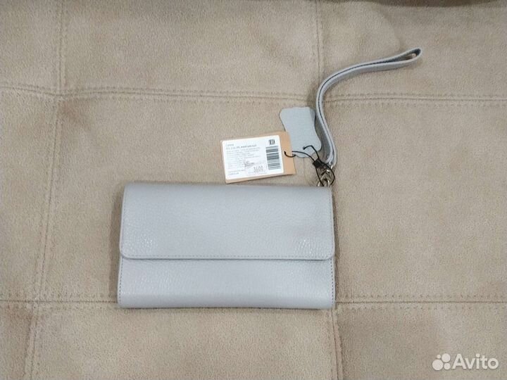 Сумочка клатч натуральная кожа