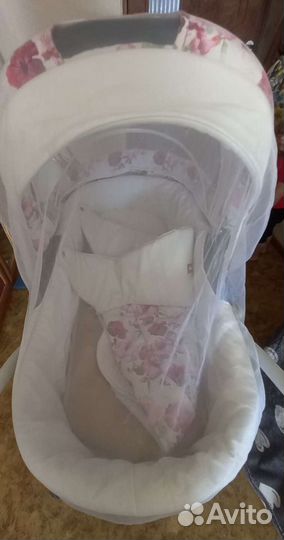 Коляска 3 в 1 BabyLux Tropikal