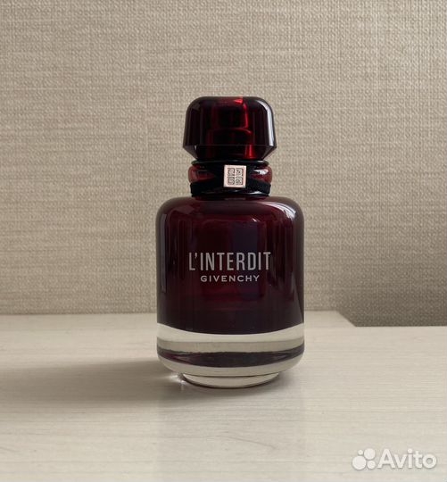 Givenchy LInterdit Rouge остаток во флаконе