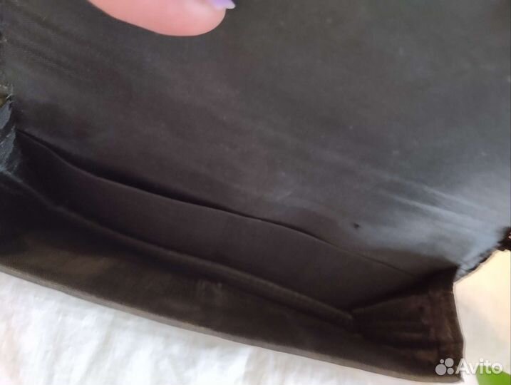 Бархатная сумка с вышивкой