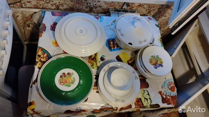 Посуда ГДР и СССР