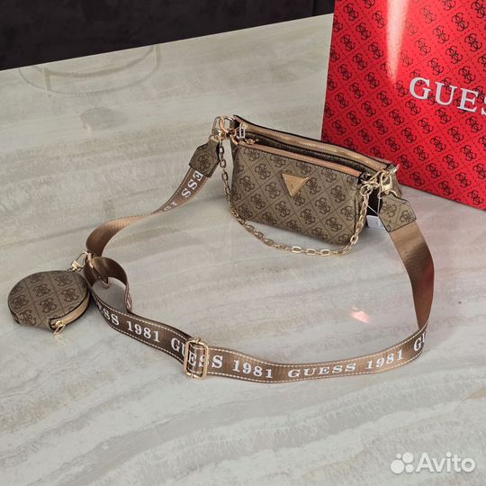 Сумка женская кросс боди guess