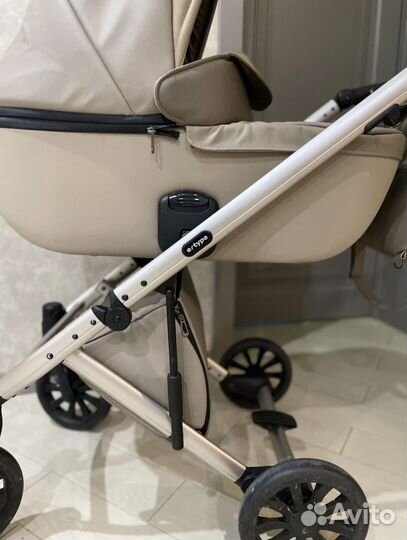 Коляска 2 в 1 anex e-type эко кожа