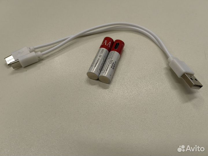 Аккумуляторная батарея AAA 1,5В; 5500 мАч Type-C