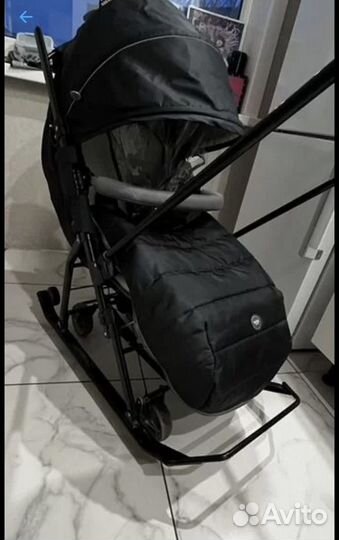 Санки коляска nika 7 5sk