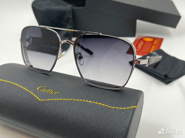Солнцезащитные очки мужские cartier