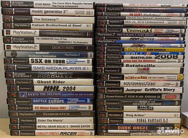 Игры Sony PlayStation 2