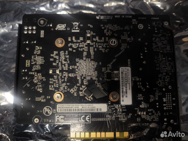 Видеокарта Palit rtx 3050 8gb
