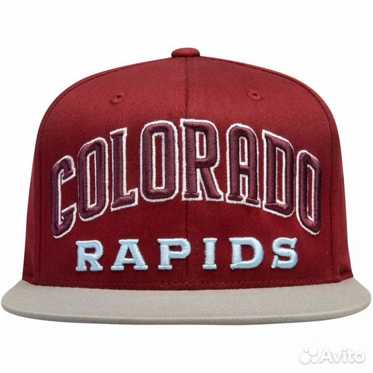 Бейсболка Colorado Rapids Mitchell & Ness Wordmark