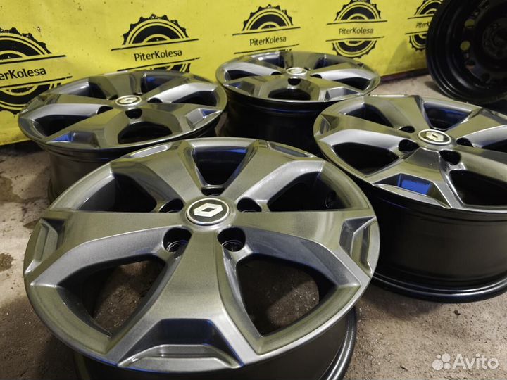 Оригинальные диски Renault Nissan r16 Графит