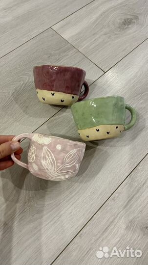 Чашки из керамики